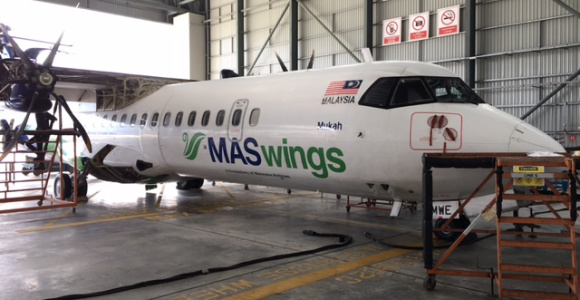 MASwings Award Sepang Aircraft Engineering with 5 ATR72 A4+OOP Checks & 1 C2+D2 Check